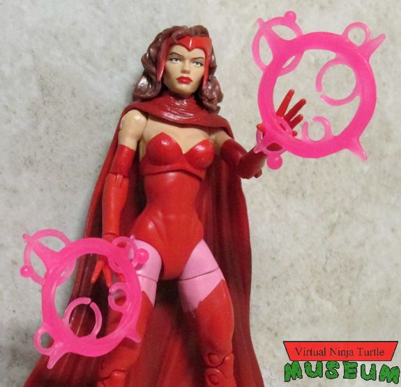 Scarlet Witch with hex blasts