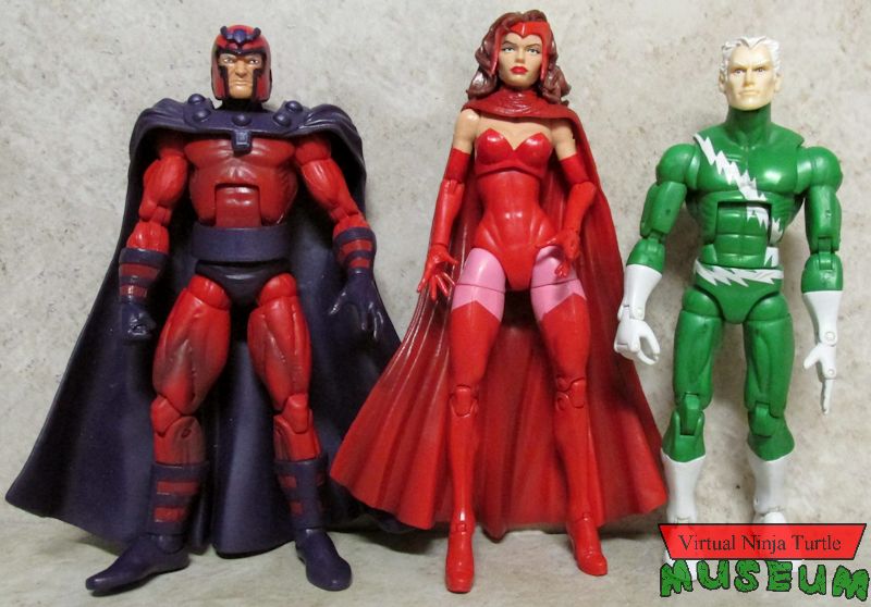 Maximoff family: Magneto, Scarlet Witch & Quicksilver