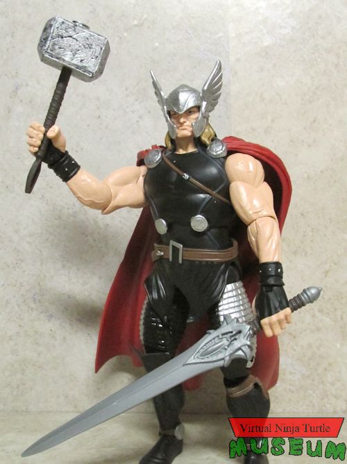 Thor with weapons