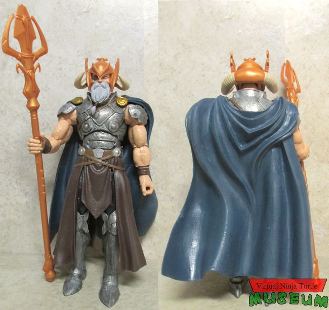 King Odin front and back