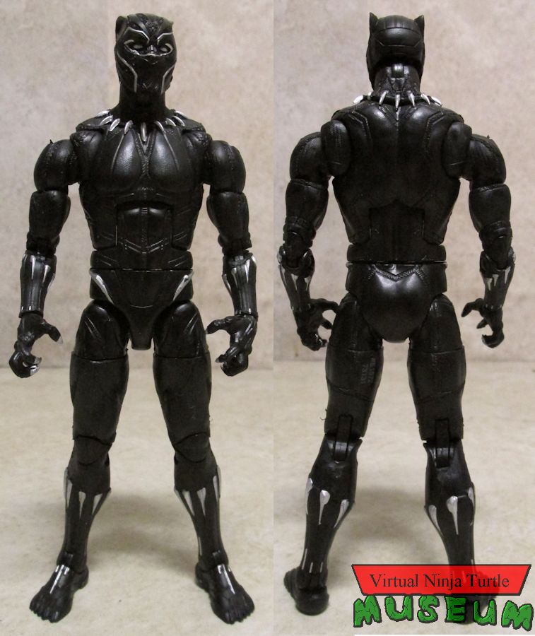 MCU Black Panther front and back