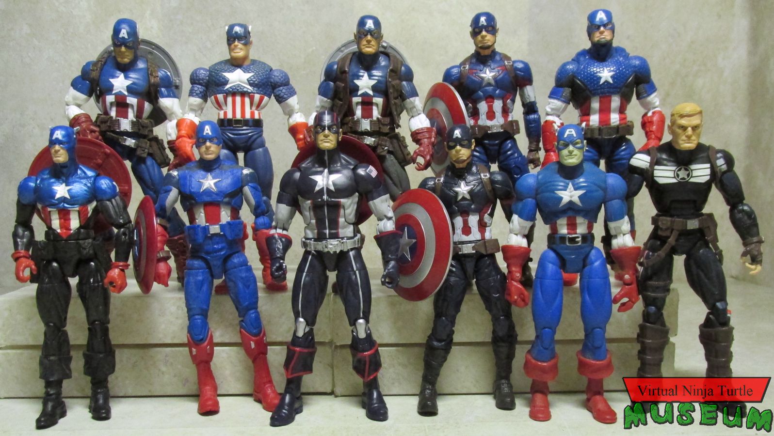 Captain America figures