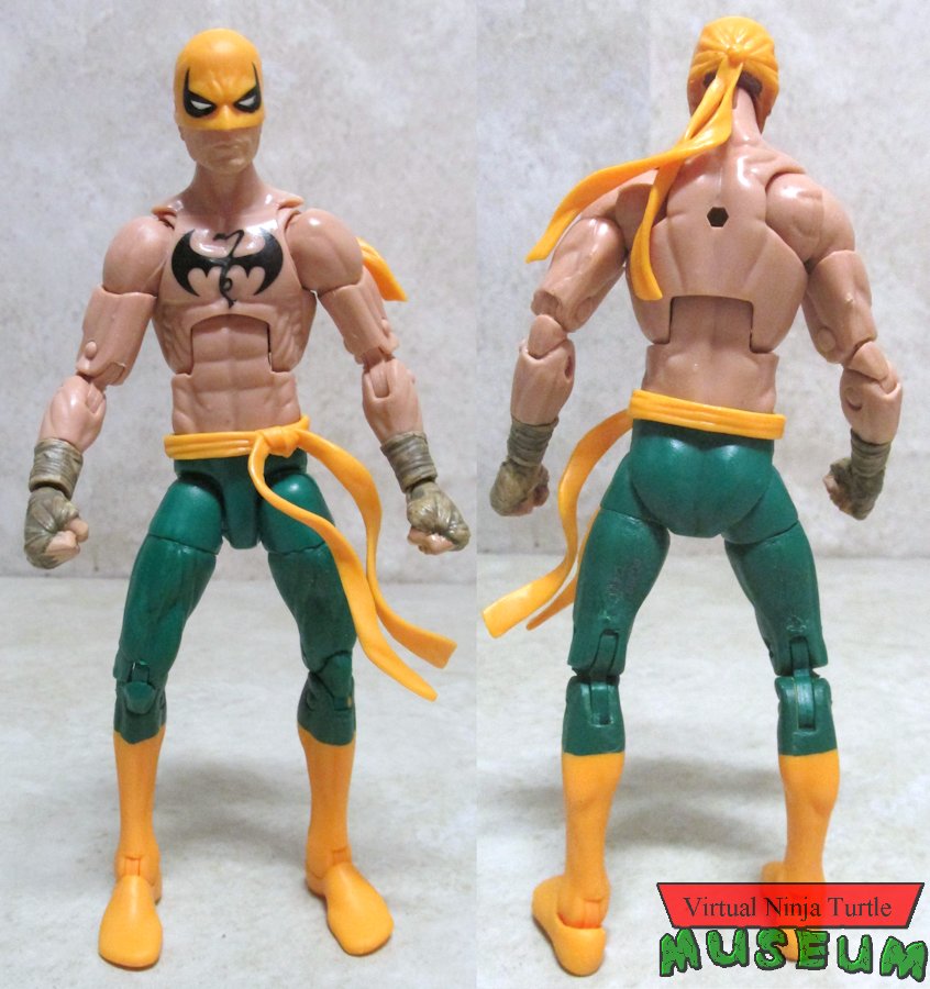 Iron Fist front and back