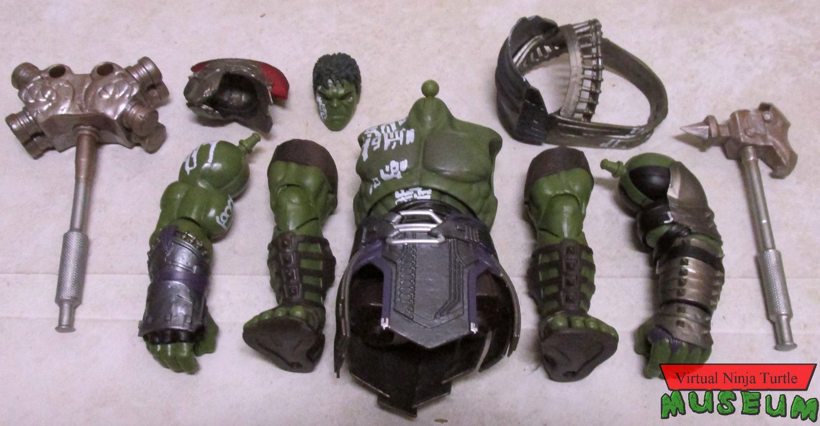 Ragnarok Hulk parts