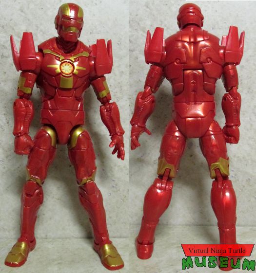 Iron Man front and back