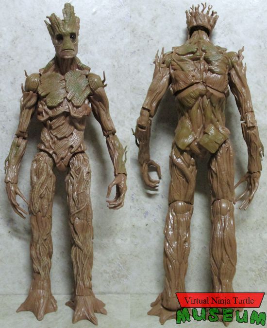 Groot front and back