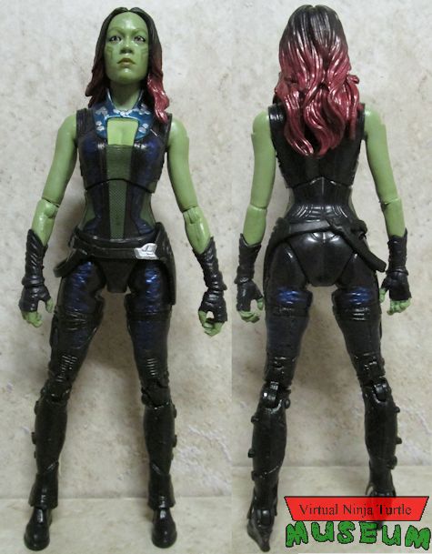 Gamora front and back