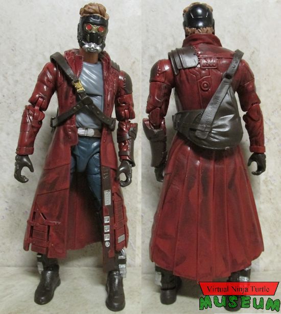 Star-Lord front and back