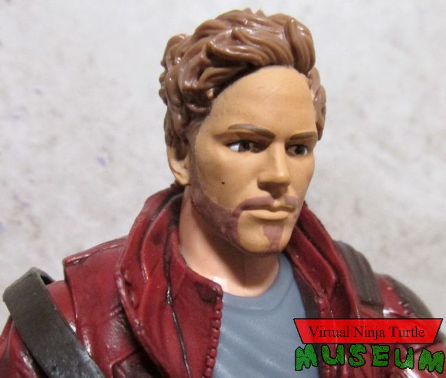 Star-Lord unmasked close up