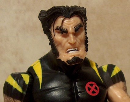 Ultimate Wolverine's face