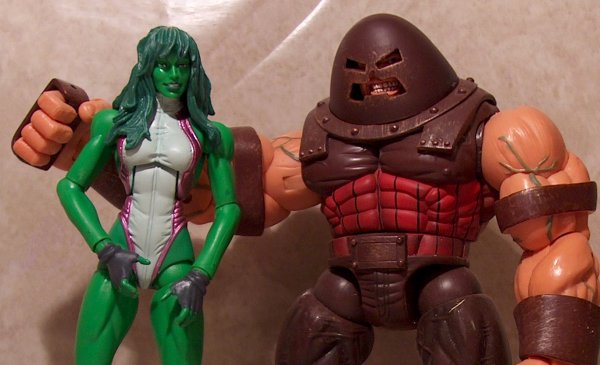 She-Hulk & Jeggernaut