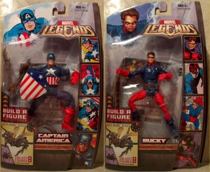 Captain America and Bucky MOC