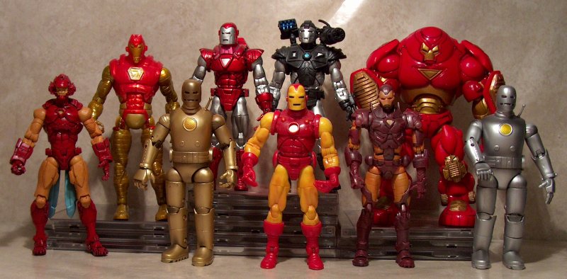 Iron Man figures