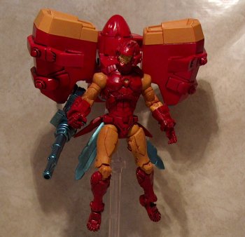 Iron Man with jet pack