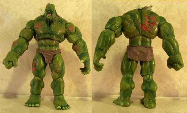 The End Hulk front and back