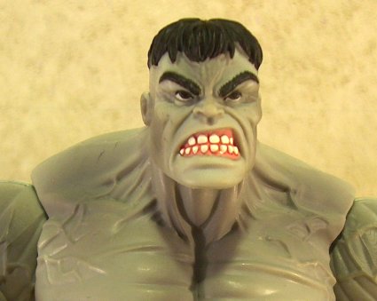 Savage Grey Hulk close up