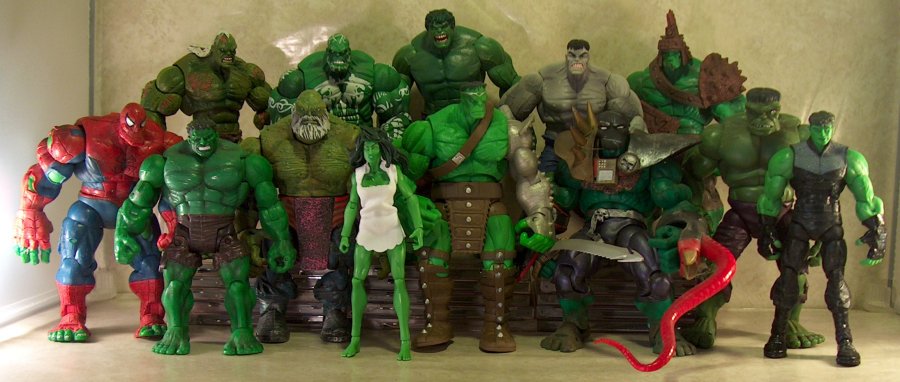 Hulk figures