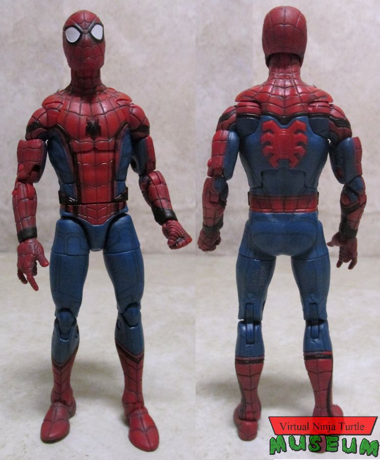 Homecoming Spider-Man front and back