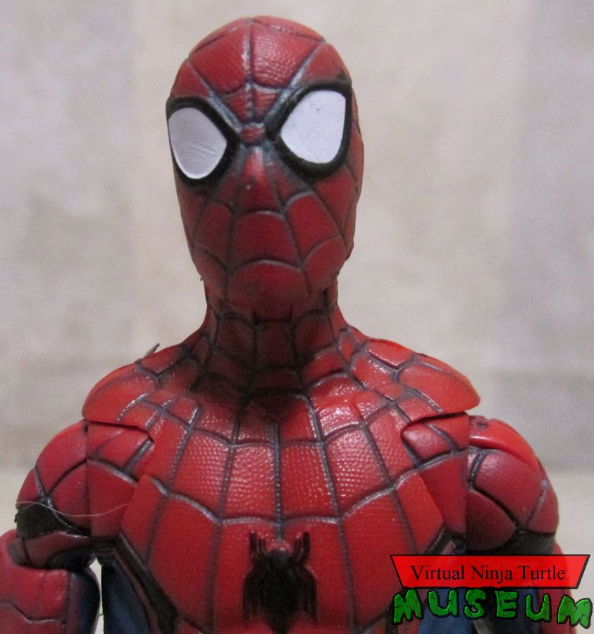 Homecoming Spider-Man close up