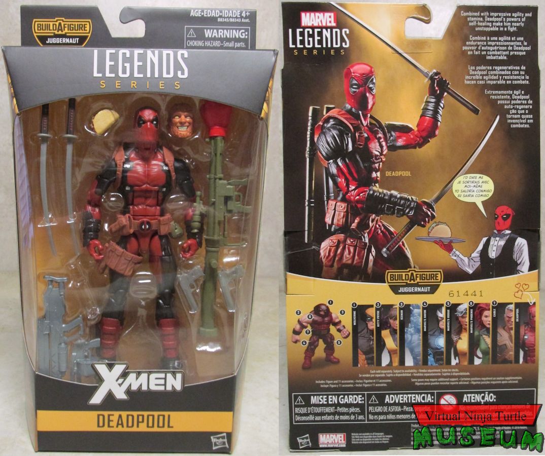 Deadpool MIB front and back