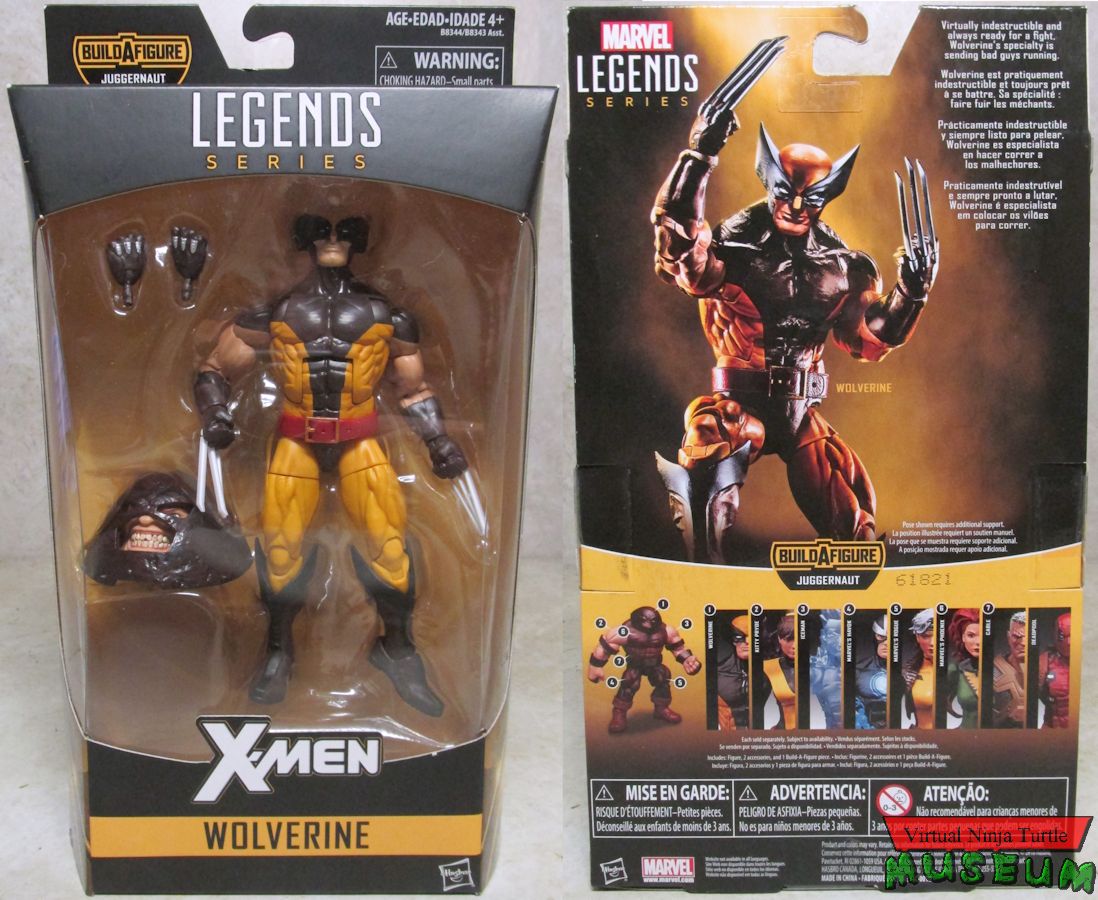 Wolverine MIB front and back