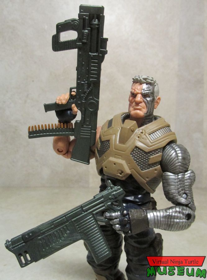 Cable with his guns