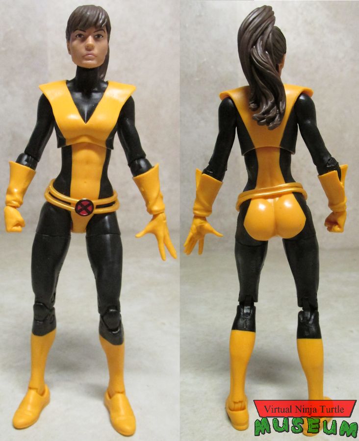 Kitty Pryde front and back