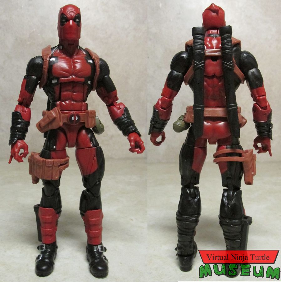 Deadpool front and back
