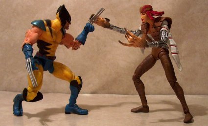 Lady Deathstrike vs Wolverine 1