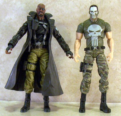 Punisher and Nick Fury