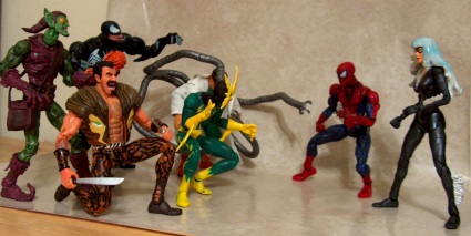 marvel legends spider man sinister six