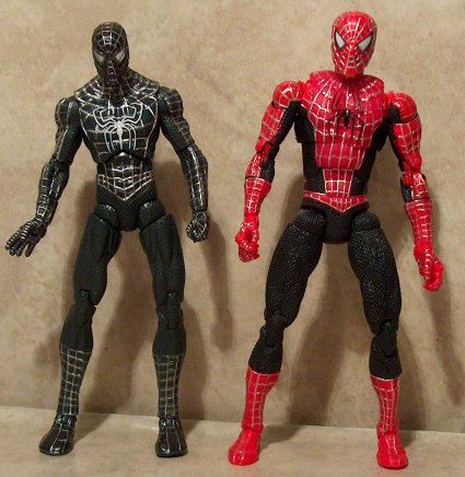 both Spider-man figures