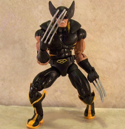 Wolverine with claws