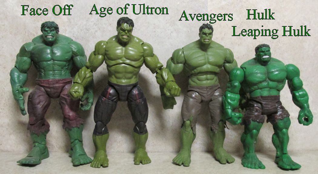 Face Off, Age of Ultron, Avengers and Leaping Hulks