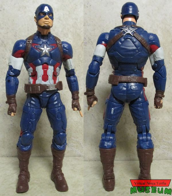 Age of Ultron Captain America front and back
