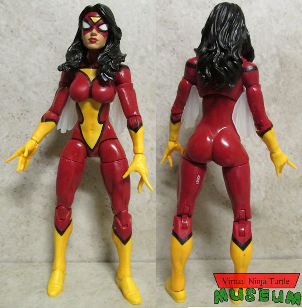 Spider-woman front and back