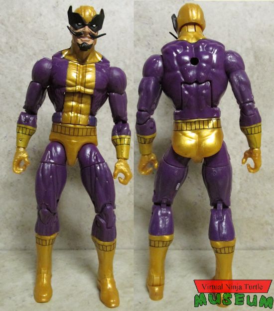 Batroc front and back