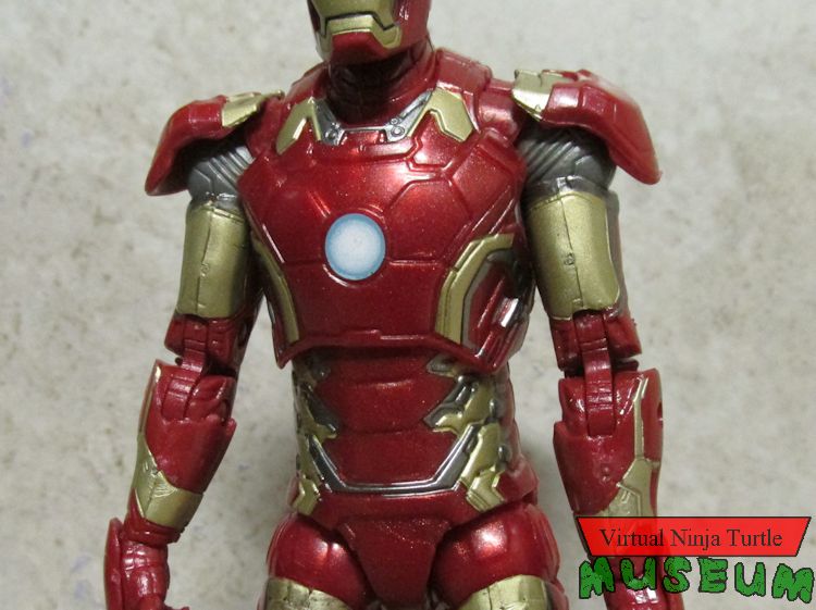 Iron Man chest close up