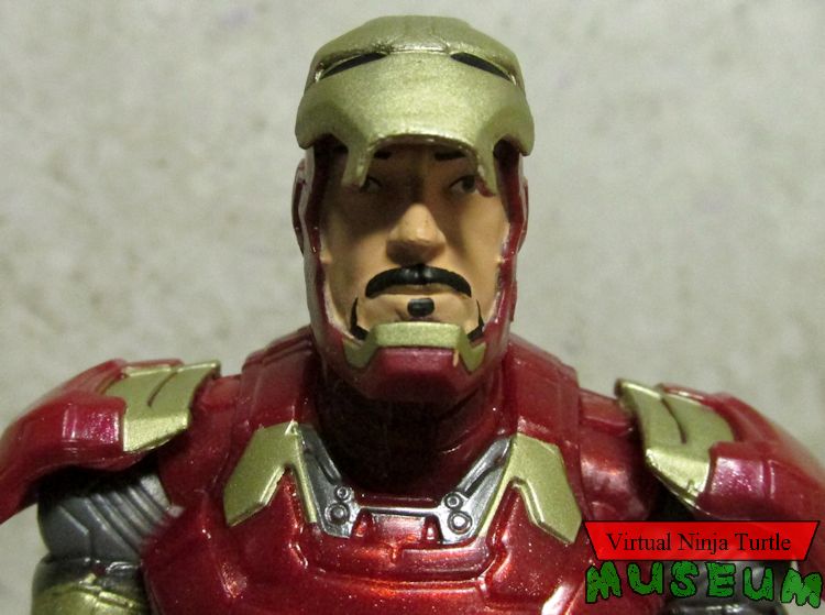 Iron Man open helmet head