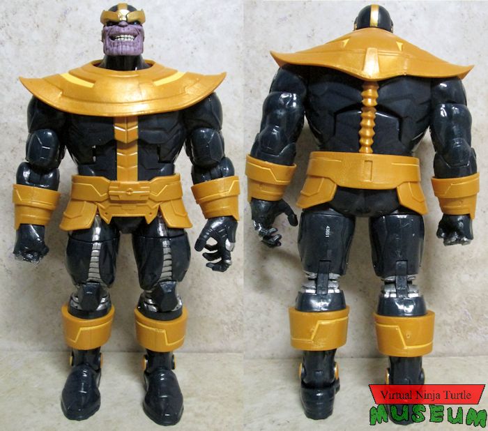 Movie Thanos front and back