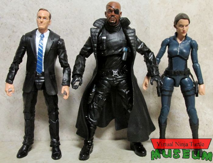 Coulson, Fury & Maria Hill