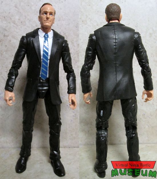 Agent Coulson front and back