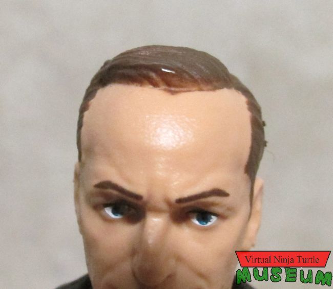 Agent Coulson's hairline