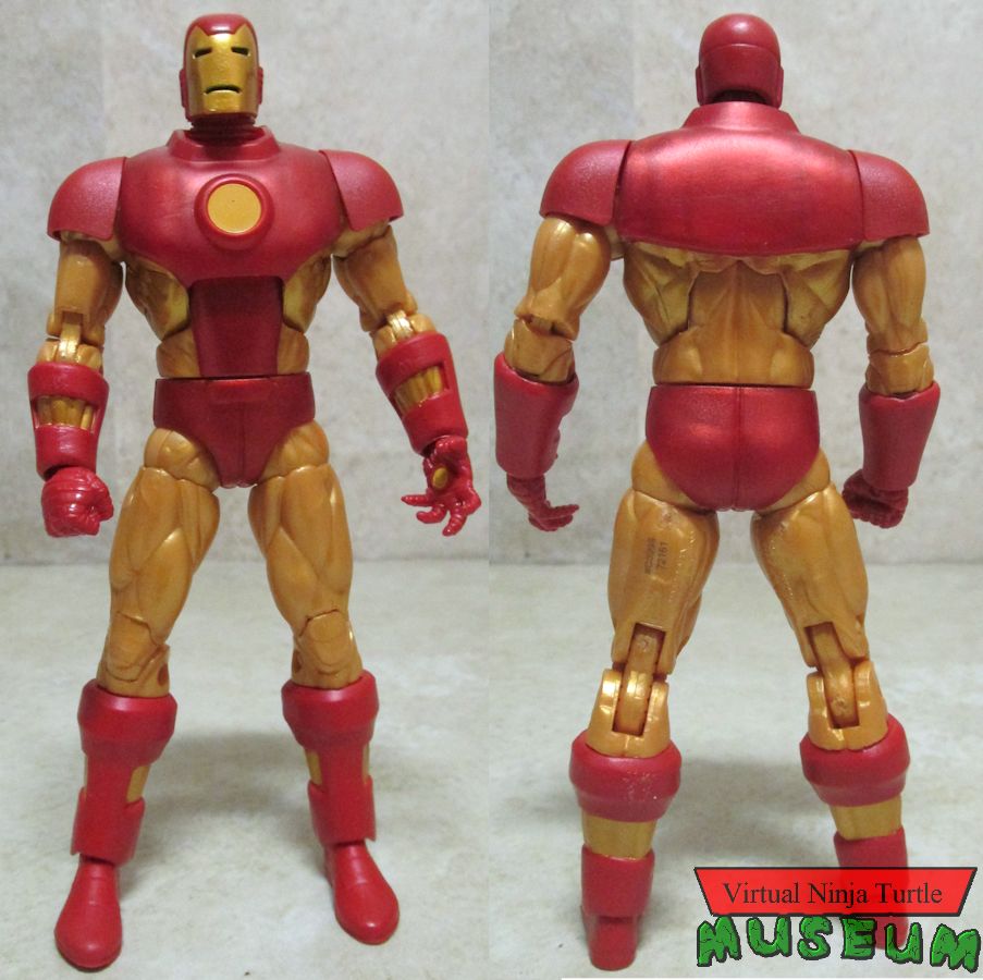 Iron Man front and back