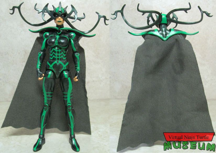 Hela front and back