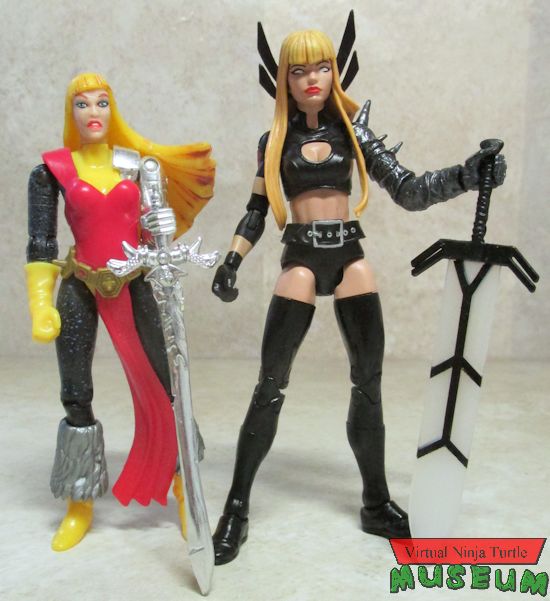 Toy Biz and Hasbro Magik figures