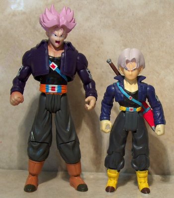 Trunks with first Trunks figure