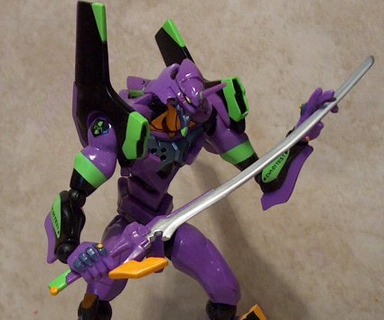 Unit 01 with sword