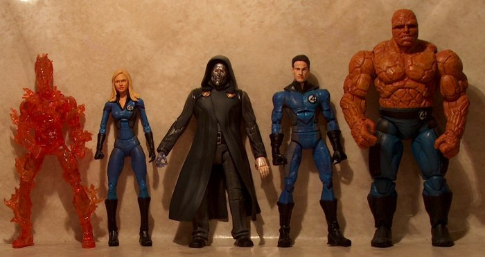 Fantastic Four Movie figures