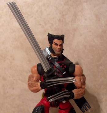Wolverine with sword